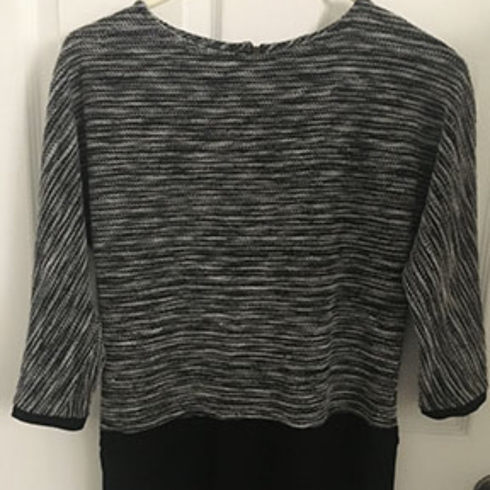 LOFT black and white top